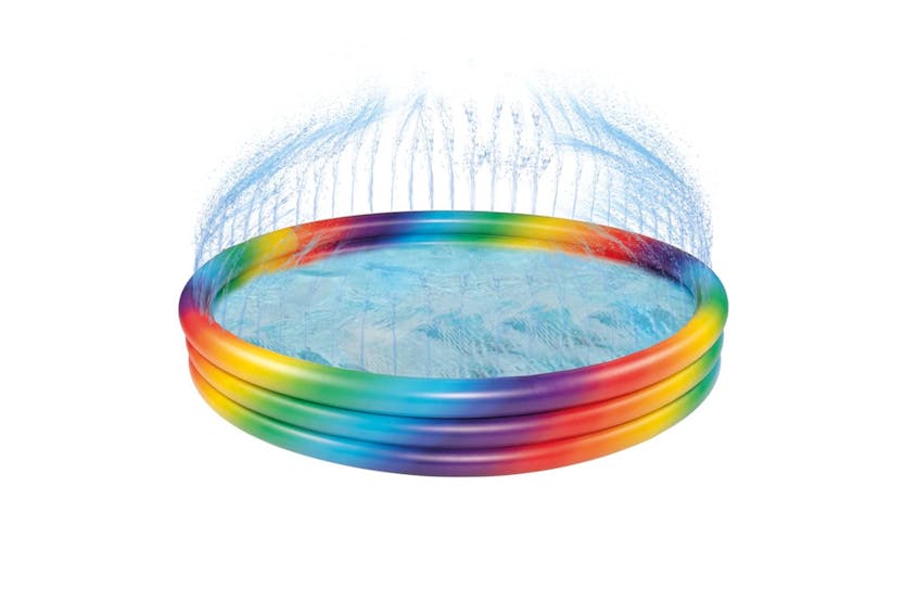 Happy People 445626 Rainbow Pool With Sprinkler 150x25 Cm Happy People 445626 Rainbow Pool With Sprinkler 150x25 Cm