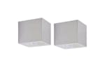 vidaXL 42224 Cube Outdoor Wall Lights 2 Pcs vidaXL 42224 Cube Outdoor Wall Lights 2 Pcs