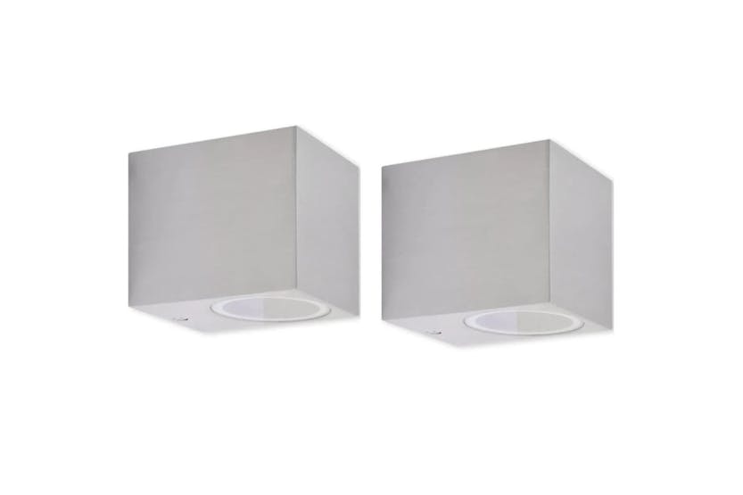 vidaXL 42224 Cube Outdoor Wall Lights 2 Pcs vidaXL 42224 Cube Outdoor Wall Lights 2 Pcs
