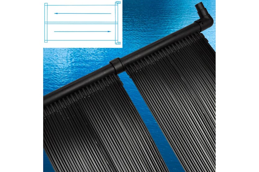 vidaXL 3079659 Solar Pool Heater Panel 4 Pcs 80x620cm vidaXL 3079659 Solar Pool Heater Panel 4 Pcs 80x620cm