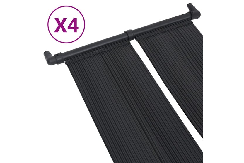 vidaXL 3079662 Solar Pool Heater Panel 4 Pcs 80x310cm vidaXL 3079662 Solar Pool Heater Panel 4 Pcs 80x310cm