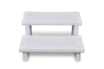 vidaXL 90716 White Spa Steps vidaXL 90716 White Spa Steps