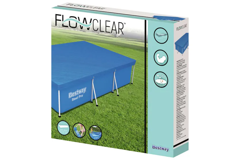 Bestway 92840 Flowclear Pool Cover 304x205x66 Cm Bestway 92840 Flowclear Pool Cover 304x205x66 Cm