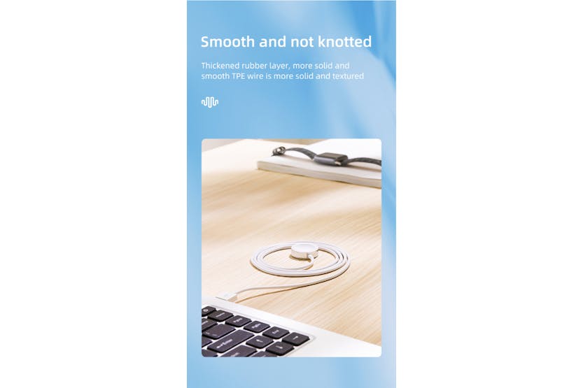 Joyroom S-IW001 Charging Cable | 1.2m | White Joyroom S-IW001 Charging Cable | 1.2m | White