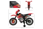 Homcom 301-008RD Children's Electric Ride-On Motorbike Effects | Red Homcom 301-008RD Children's Electric Ride-On Motorbike Effects | Red
