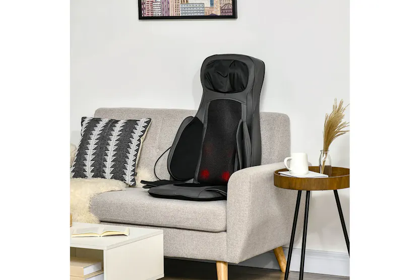 Homcom 700-162V70BK Homedics Chair Massager | Black Homcom 700-162V70BK Homedics Chair Massager | Black