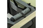 PawHut D00-153V03GY Medium Dog Travel Carrier | Grey | Large PawHut D00-153V03GY Medium Dog Travel Carrier | Grey | Large
