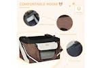 PawHut D00-146 Small Dog Travel Carrier | Brown PawHut D00-146 Small Dog Travel Carrier | Brown