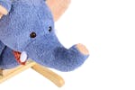 Homcom 330-007 Elephant Rocking with Sound | Blue/Beige Homcom 330-007 Elephant Rocking with Sound | Blue/Beige