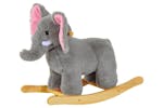 Homcom 330-048 Kids Rocking Elephant | Grey Homcom 330-048 Kids Rocking Elephant | Grey