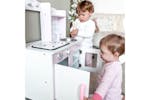 Homcom 350-081 Kids Pretend Kitchen Playset | Pink Homcom 350-081 Kids Pretend Kitchen Playset | Pink