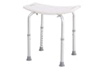 Homcom 72-0012 Plastic Non-Slip Portable Bathroom Stool | White Homcom 72-0012 Plastic Non-Slip Portable Bathroom Stool | White
