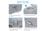 Homcom 811-023 Outsunny Portable Toilet | Grey Homcom 811-023 Outsunny Portable Toilet | Grey