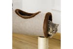 PawHut D30-411 104cm Scratching Post Cat Tree | Brown PawHut D30-411 104cm Scratching Post Cat Tree | Brown
