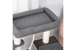PawHut D30-447 90cm Scratching Post Cat Tree | Dark Grey PawHut D30-447 90cm Scratching Post Cat Tree | Dark Grey