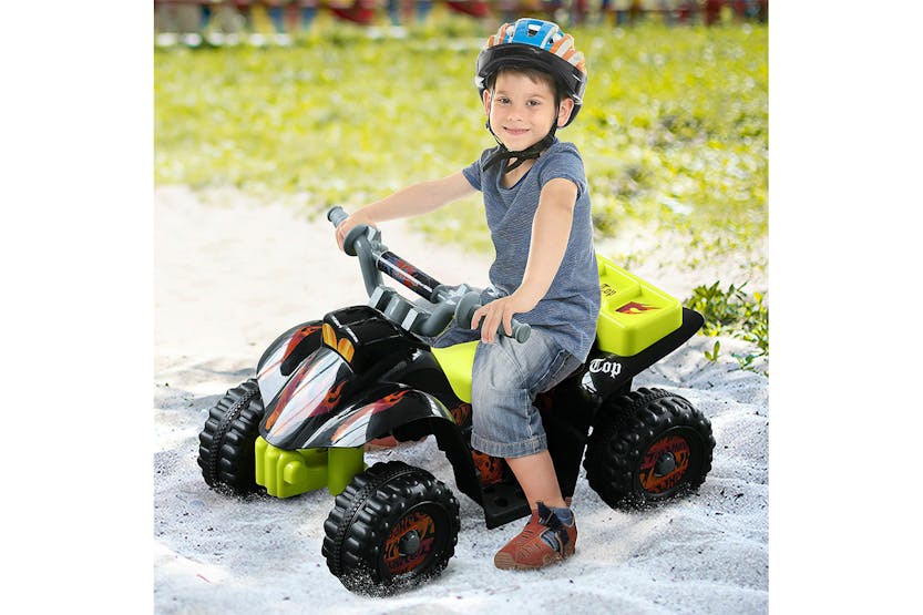 Homcom 370-051BK Electric Ride-on Car | Black/Yellow Homcom 370-051BK Electric Ride-on Car | Black/Yellow