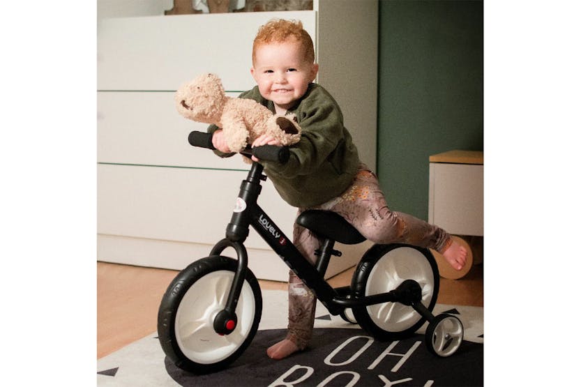 Homcom 370-091BK Kids Balance Bike | Black Homcom 370-091BK Kids Balance Bike | Black