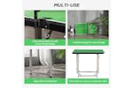 Homcom A90-130GN Indoor Ping Pong Table | Green Homcom A90-130GN Indoor Ping Pong Table | Green