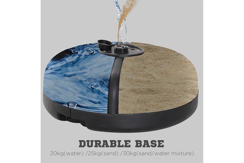 Homcom A91-064 Punching Bag Stand | Black Homcom A91-064 Punching Bag Stand | Black