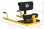 Homcom A91-069yl - Squat Machine, Adjustable Homcom A91-069yl - Squat Machine, Adjustable