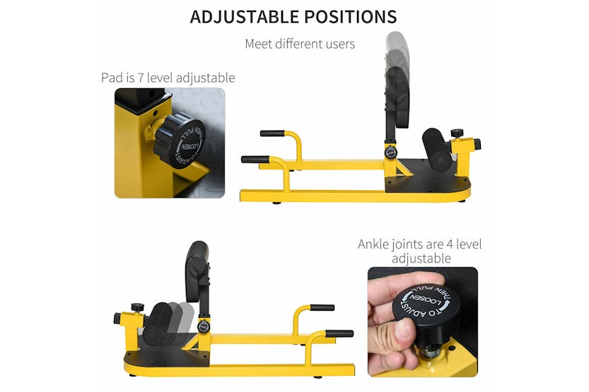 Homcom A91-069yl - Squat Machine, Adjustable Homcom A91-069yl - Squat Machine, Adjustable