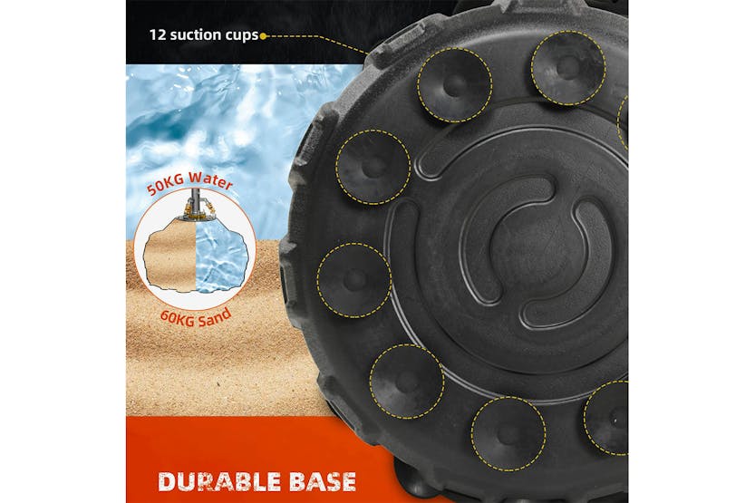 Homcom A91-110 Freestanding Boxing Punch Stand | Black/Red Homcom A91-110 Freestanding Boxing Punch Stand | Black/Red