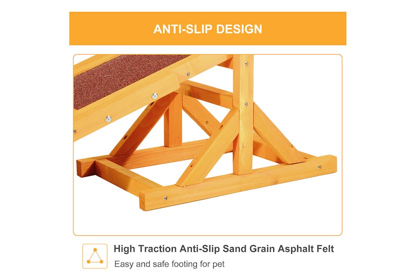 PawHut D03-001 Pet Obedience Training Seesaw for Dog Agility PawHut D03-001 Pet Obedience Training Seesaw for Dog Agility