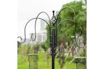 PawHut D11-006BK Bird Feeding Station | Black PawHut D11-006BK Bird Feeding Station | Black
