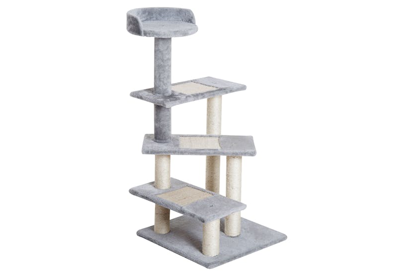Pawhut D30-183 Cat Tree | Beige & Grey Pawhut D30-183 Cat Tree | Beige & Grey