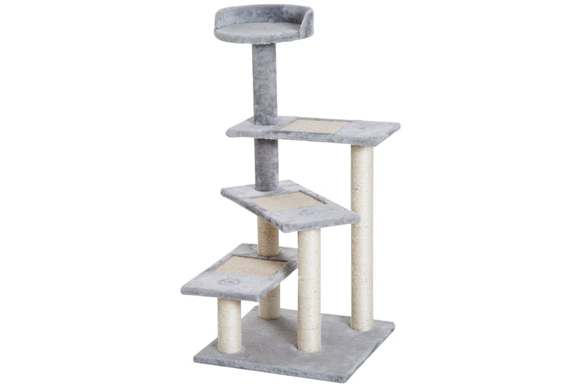 Pawhut D30-183 Cat Tree | Beige & Grey Pawhut D30-183 Cat Tree | Beige & Grey