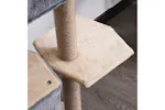 PawHut D30-218GY Cat Tree Scratching Post | Grey PawHut D30-218GY Cat Tree Scratching Post | Grey