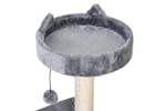 Pawhut D30-258GY 81cm Cat Tree Scratching Post for Kitty | Grey Pawhut D30-258GY 81cm Cat Tree Scratching Post for Kitty | Grey