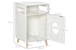 PawHut D31-029V01 Cat Litter Multiple Storage Box | White PawHut D31-029V01 Cat Litter Multiple Storage Box | White