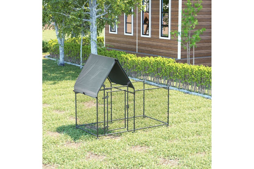 PawHut D51-272 Large Galvanized Chicken Coop Hen House PawHut D51-272 Large Galvanized Chicken Coop Hen House