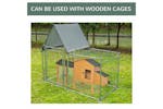 PawHut D51-272 Large Galvanized Chicken Coop Hen House PawHut D51-272 Large Galvanized Chicken Coop Hen House