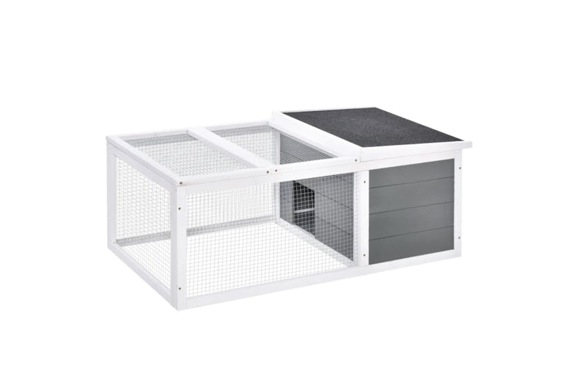 PawHut D51-195 Rabbit Hutch Small Animal Cage PawHut D51-195 Rabbit Hutch Small Animal Cage