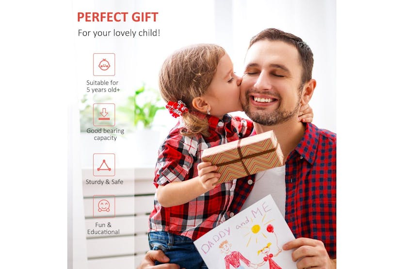 Homcom 371-015BK Kids Stunt Scooter | Black Homcom 371-015BK Kids Stunt Scooter | Black