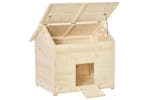 PawHut D51-200 Wooden Duck House Poultry Coop | Natural PawHut D51-200 Wooden Duck House Poultry Coop | Natural