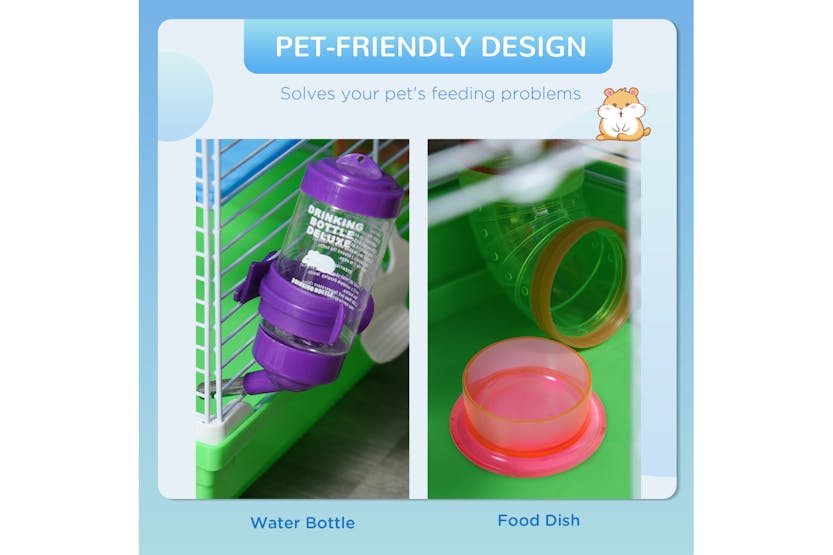 PawHut D51-214 5 Tier Hamster Cage PawHut D51-214 5 Tier Hamster Cage