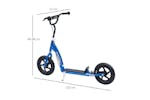 Homcom 371-027BU Kids Kick Scooter | Blue Homcom 371-027BU Kids Kick Scooter | Blue
