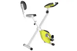 Homcom A90-192YL Steel Manual Resistance Exercise Bike with LCD Monitor | Yellow Homcom A90-192YL Steel Manual Resistance Exercise Bike with LCD Monitor | Yellow