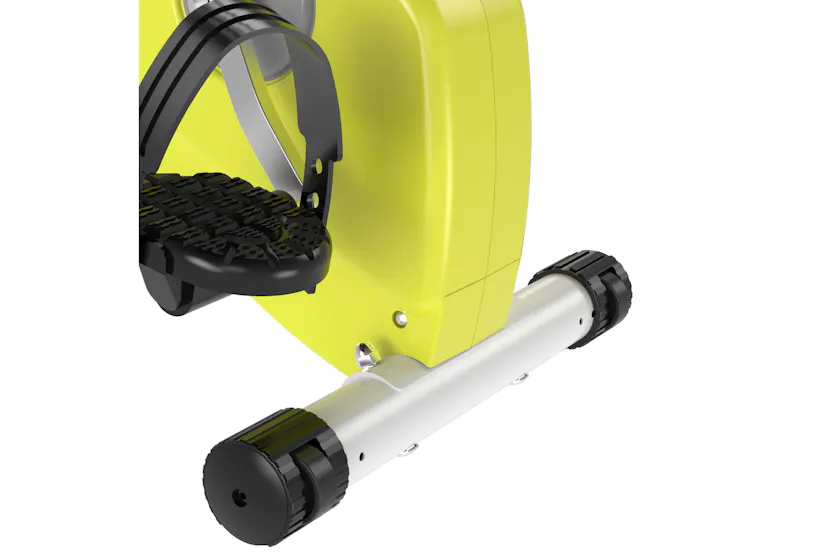 Homcom A90-192YL Steel Manual Resistance Exercise Bike with LCD Monitor | Yellow Homcom A90-192YL Steel Manual Resistance Exercise Bike with LCD Monitor | Yellow