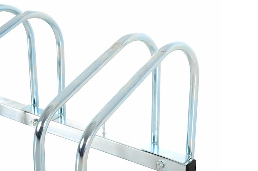 Homcom AA0-026 6 Stationary Bike Stand | Silver Homcom AA0-026 6 Stationary Bike Stand | Silver