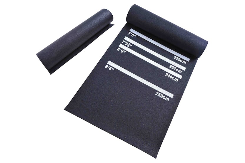 Homcom B8-0005 Professional Rubber Darts Mat | Black Homcom B8-0005 Professional Rubber Darts Mat | Black