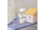 PawHut D51-245V01 2 Tier Hamster Cage | White PawHut D51-245V01 2 Tier Hamster Cage | White