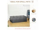 PawHut D51-257GY DIY Pet Playpen with Door Bottom 28 Panels | Grey PawHut D51-257GY DIY Pet Playpen with Door Bottom 28 Panels | Grey