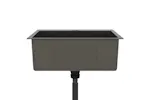 vidaXL 51513 Handmade Kitchen Sink Black Stainless Steel vidaXL 51513 Handmade Kitchen Sink Black Stainless Steel