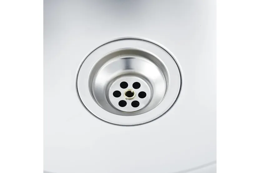 Vidaxl 147234 Kitchen Sink With Double Basins Silver 800x500x155 Mm Stainless Steel Vidaxl 147234 Kitchen Sink With Double Basins Silver 800x500x155 Mm Stainless Steel