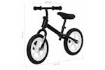 vidaXL Balance Bike 9.5 Inch Wheels Black vidaXL Balance Bike 9.5 Inch Wheels Black