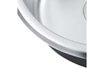 vidaXL 145070 Kitchen Sink With Strainer And Trap Stainless Steel vidaXL 145070 Kitchen Sink With Strainer And Trap Stainless Steel